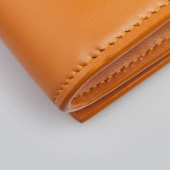 Yves Saint Laurent Beige Smooth Leather Mini Card Case on Chain Bag - Picture 4 of 12